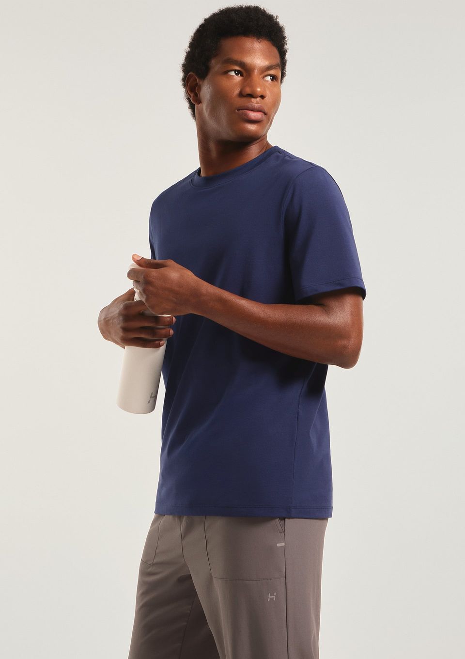 Camiseta Esportiva Masculina Manga Curta Ultra - Azul