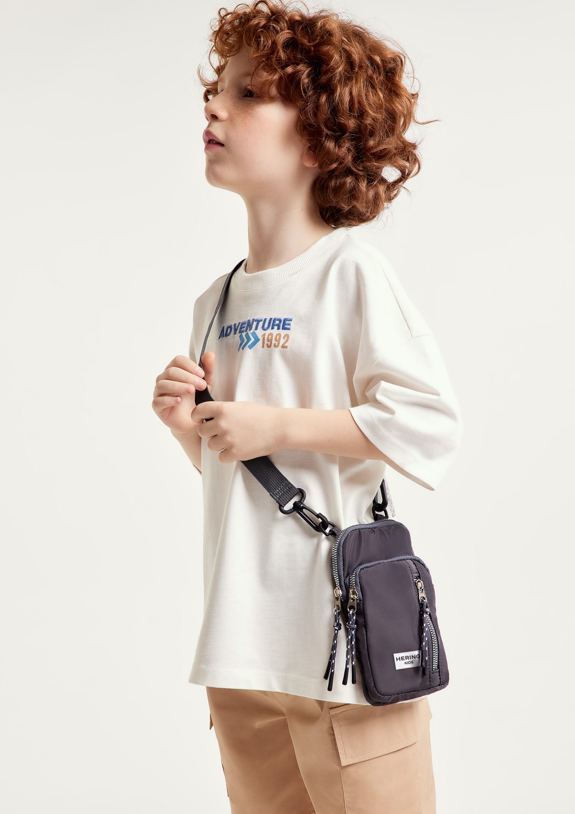 Bolsa Infantil Menino Pequena - Cinza — Hering