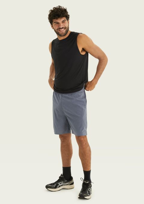 Bermuda Esportiva Masculina Mescla - Roxo — Hering