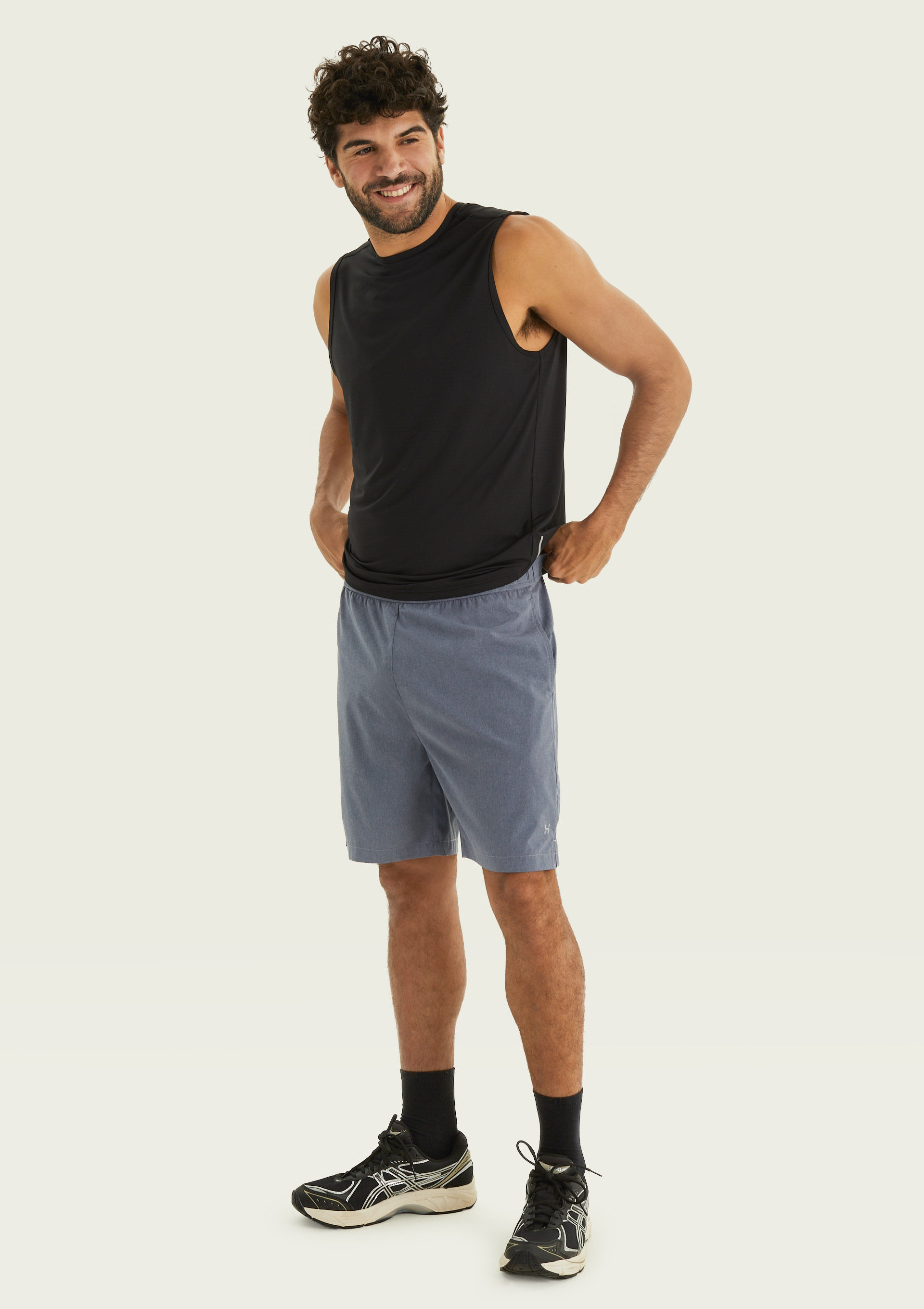 Bermuda Esportiva Masculina Mescla - Roxo — Hering