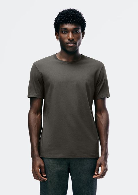 Camiseta Básica Masculina Manga Curta em Malha H+ - Verde — Hering