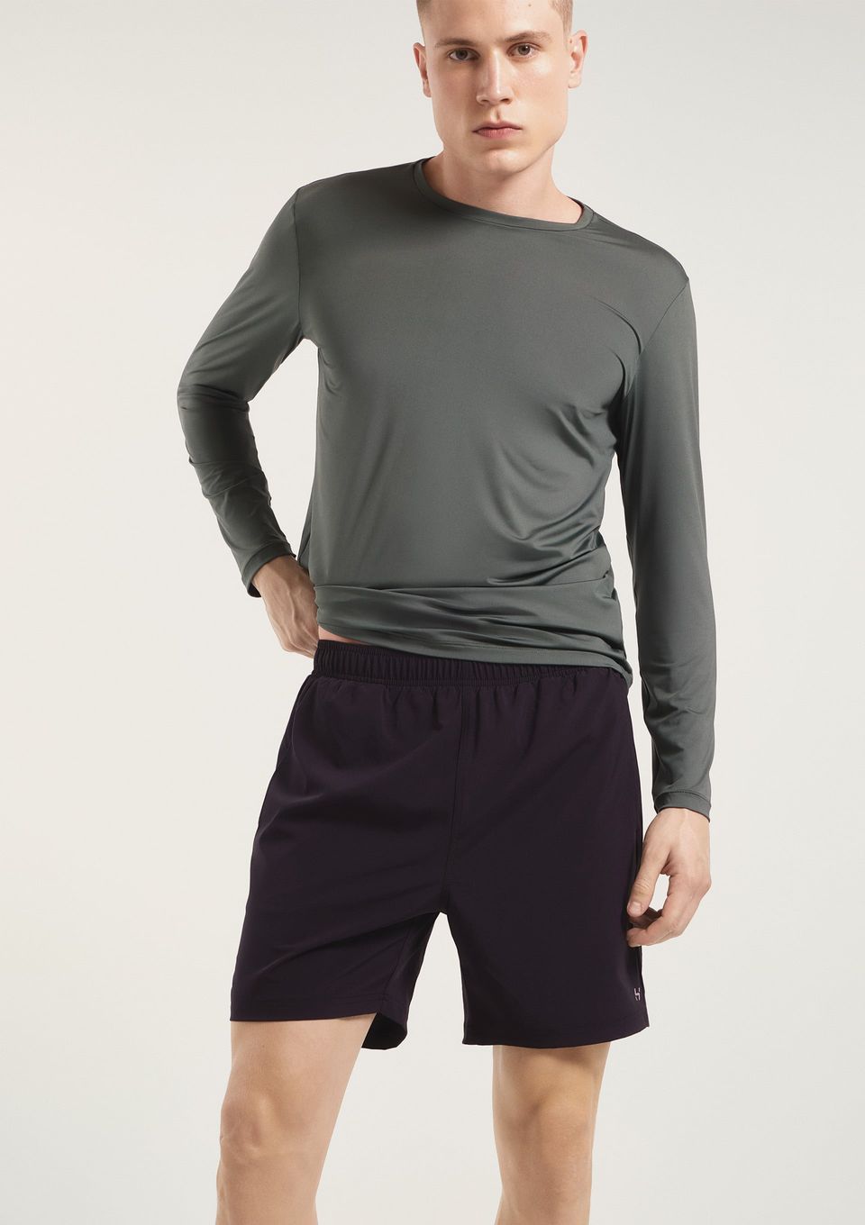 Bermuda Básica Esportiva Masculina - Preto