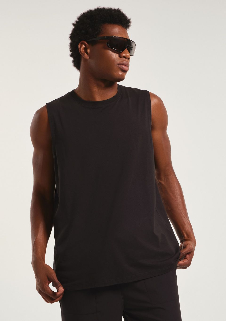 Regata Esportiva Masculina Ultra - Preto