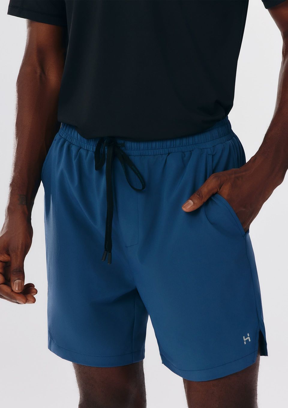 Bermuda Esportiva Masculina Secagem Rápida - Azul