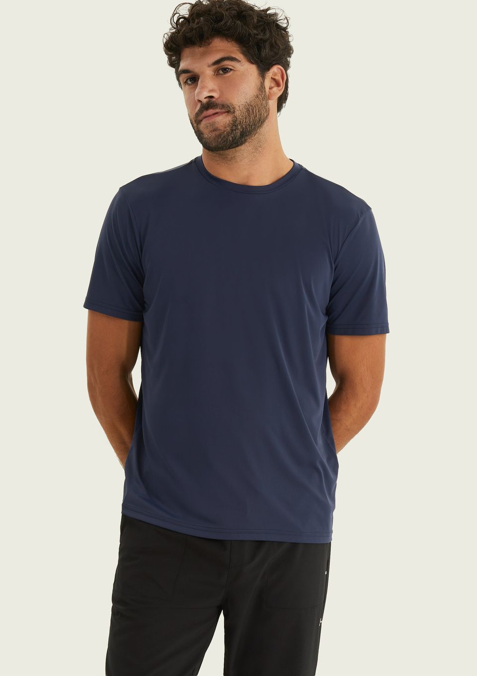 Camiseta Esportiva Masculina Manga Curta Pace - Azul