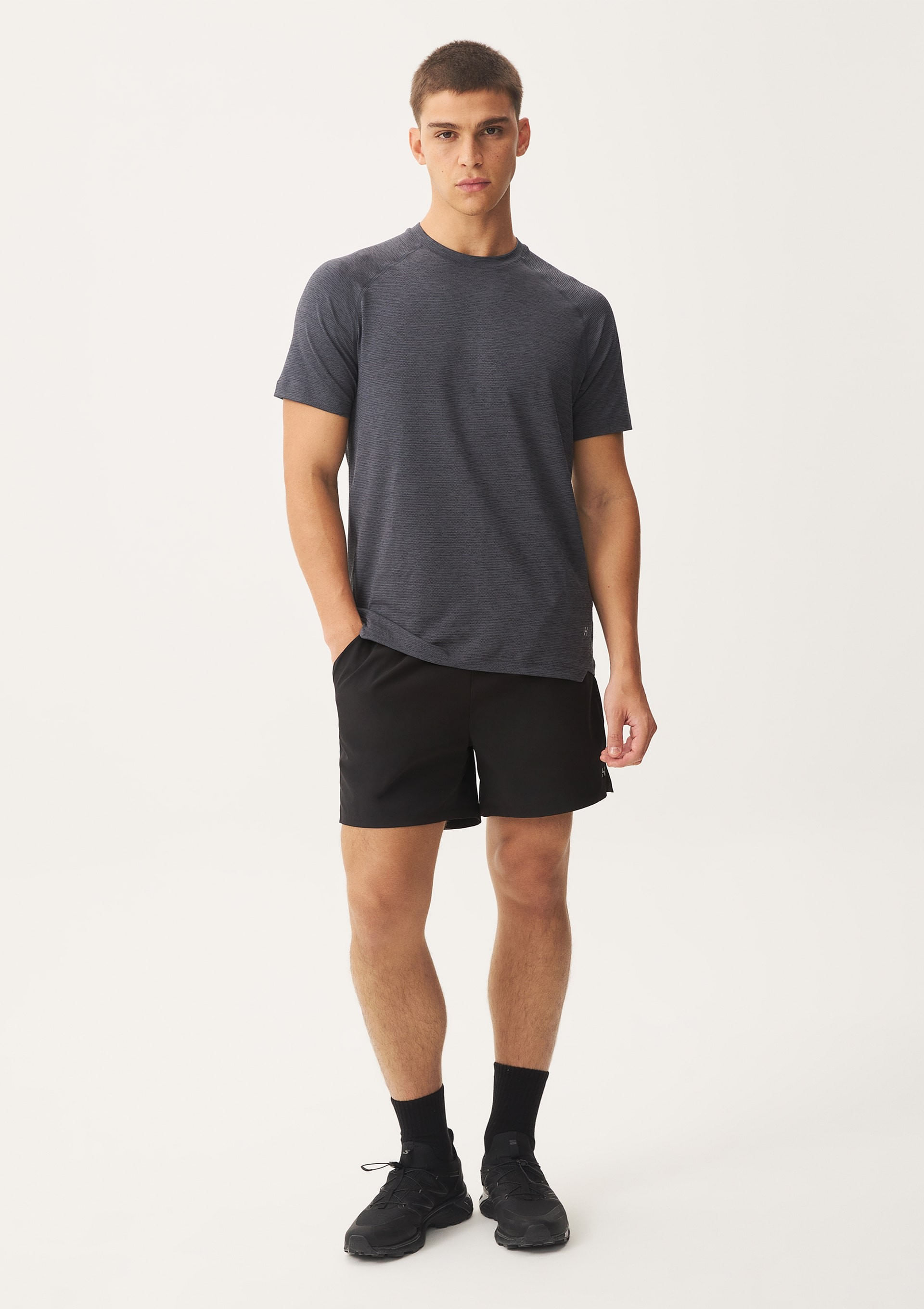 Camiseta Esportiva Masculina Moove Secagem Rápida - Cinza — Hering