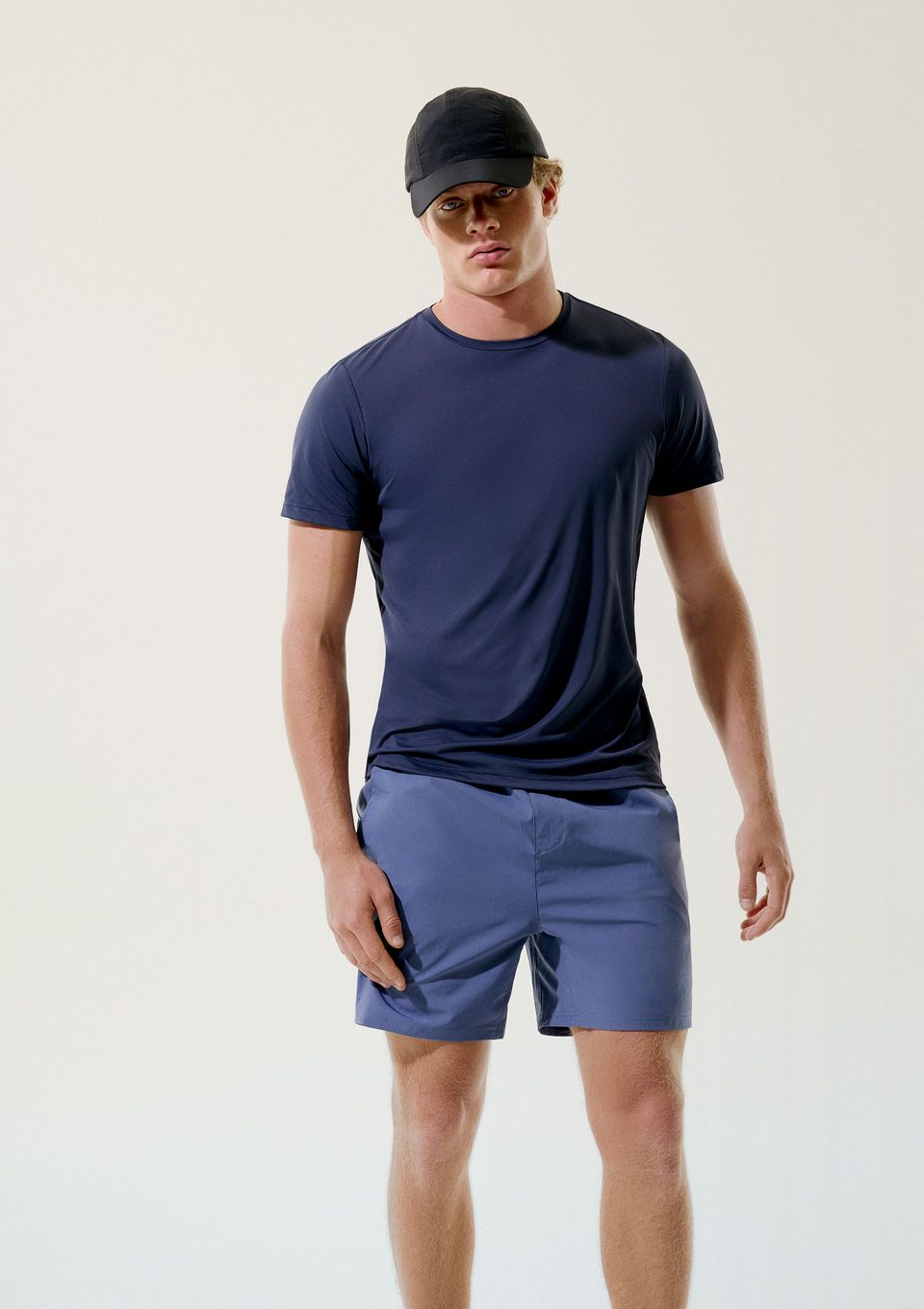 Bermuda Esportiva Básica Masculina Easy Care - Azul