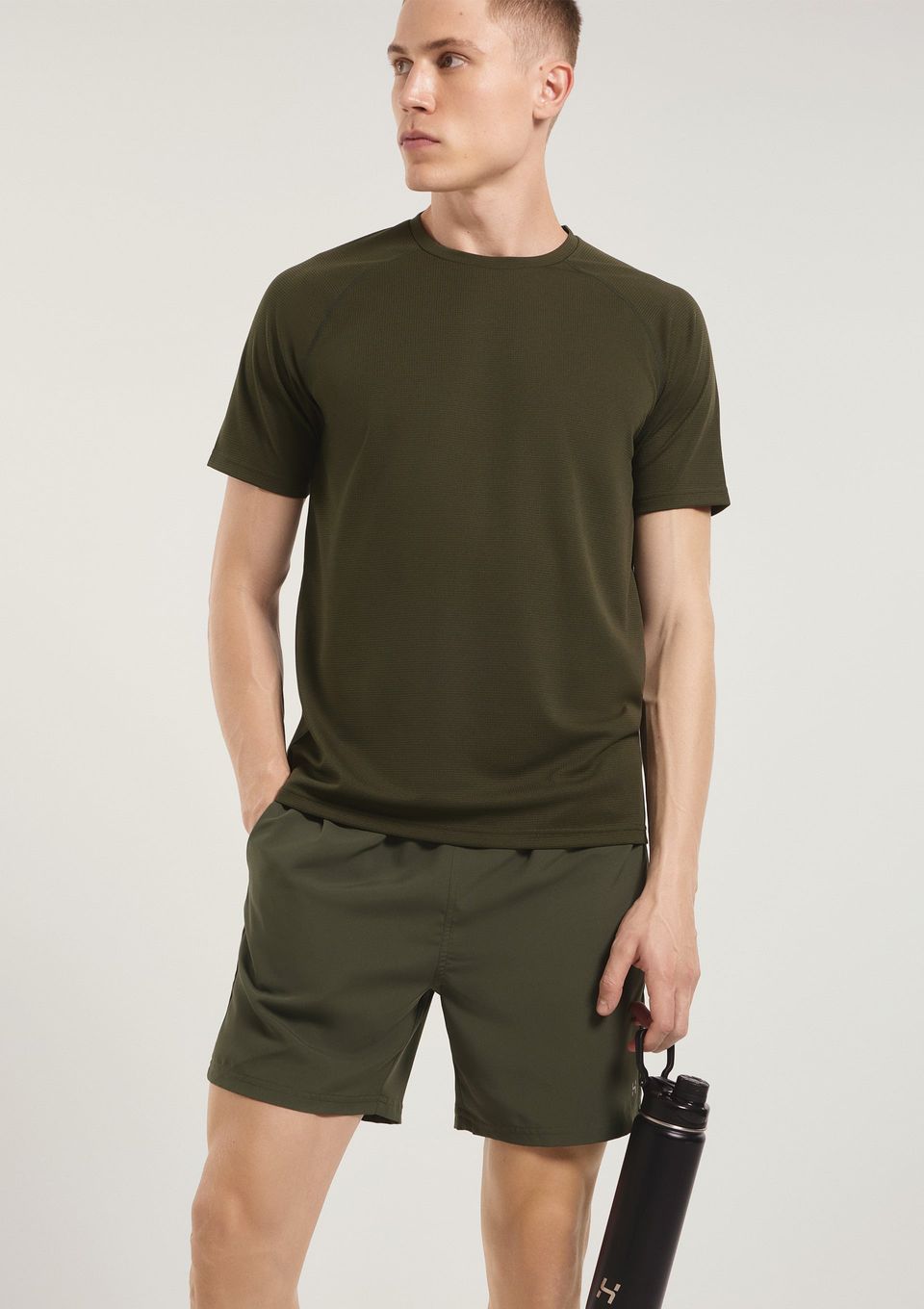 Bermuda Básica Esportiva Masculina - Verde
