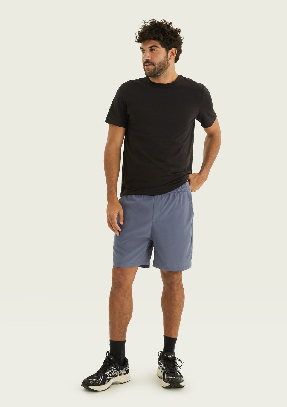 Bermuda Esportiva Básica Masculina Easy Care - Azul