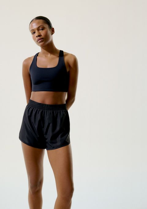Shorts Esportivo Feminino Runner Easy Care - Preto — Hering