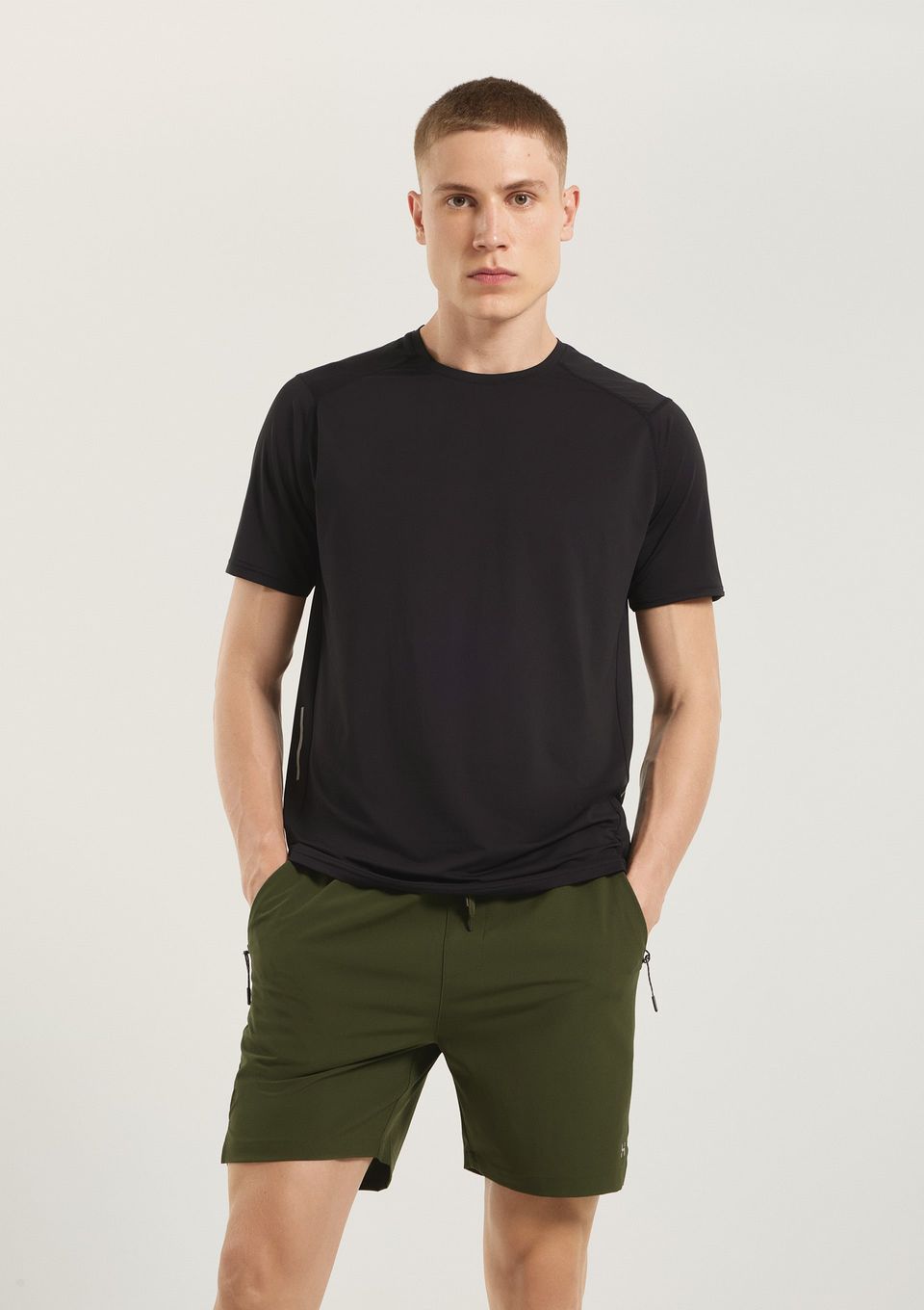 Camiseta Esportiva Masculina Manga Curta Hiit - Preto