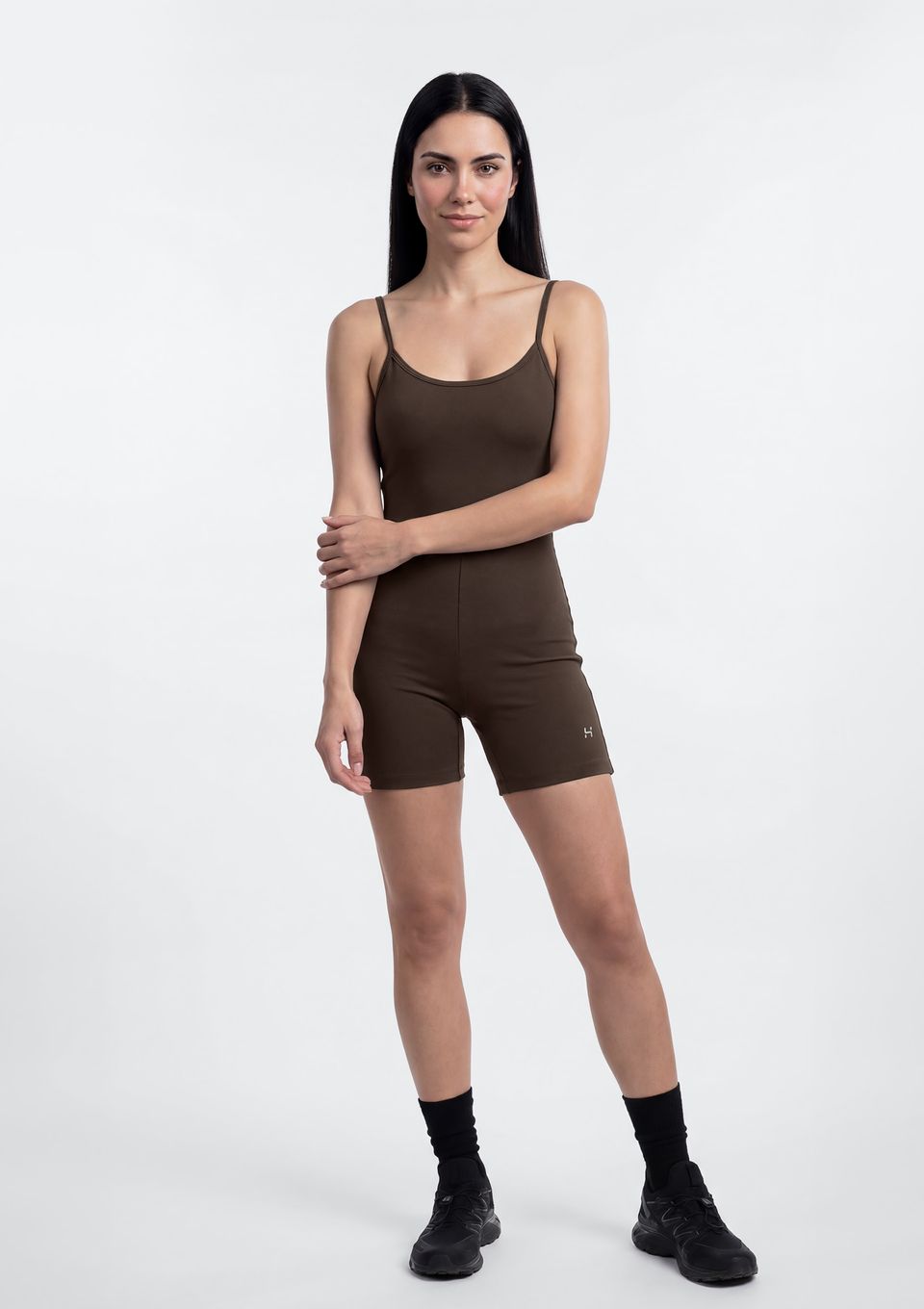 Macaquinho Esportivo Feminino Proteção Uv 50+ - Marrom