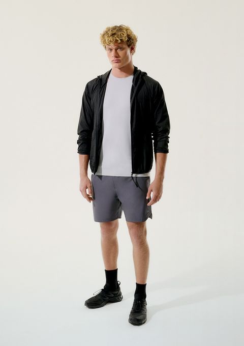 Bermuda Esportiva Masculina com Cordão - Cinza — Hering