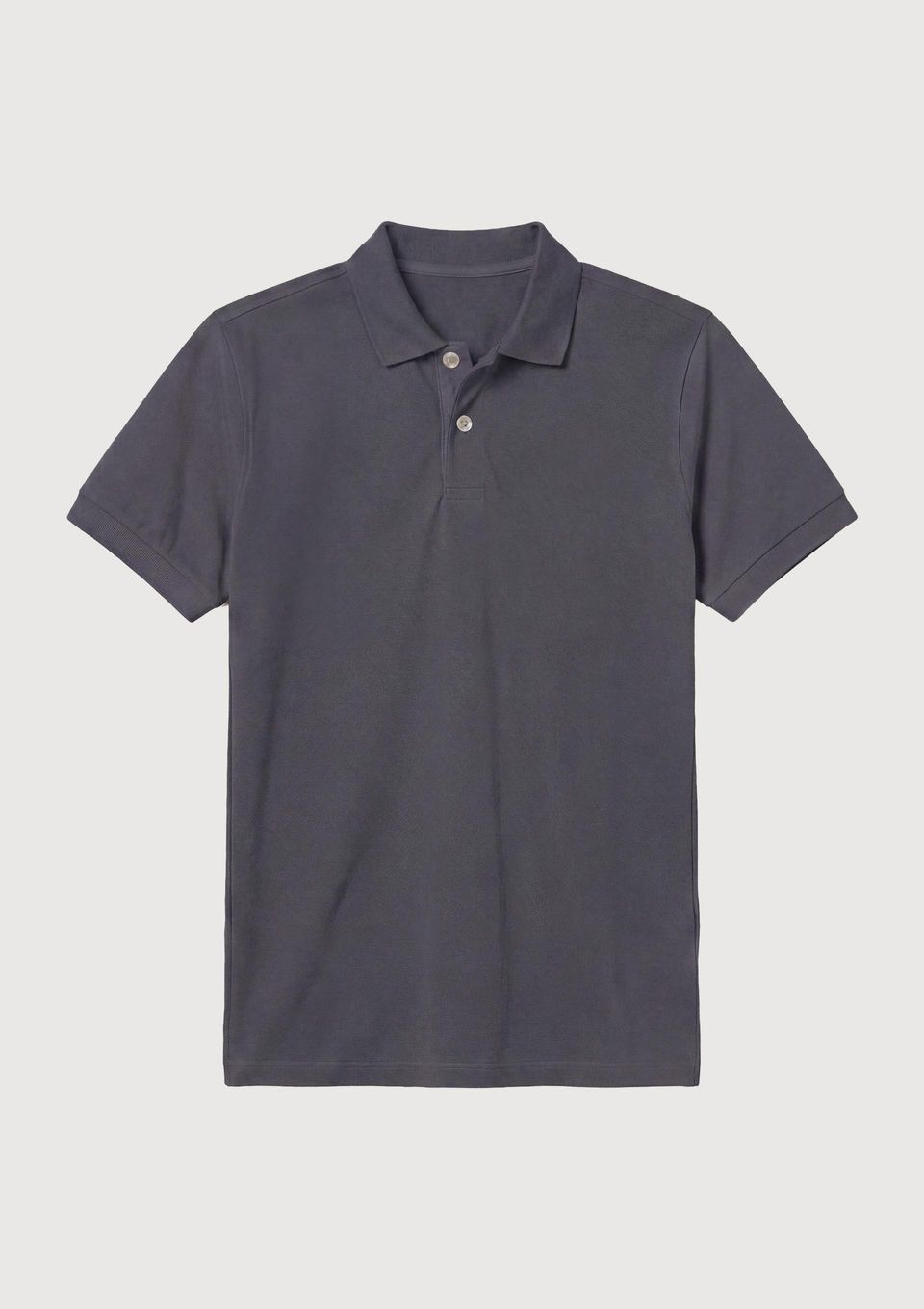 Polo Masculina Manga Curta em Malha Premium - Azul