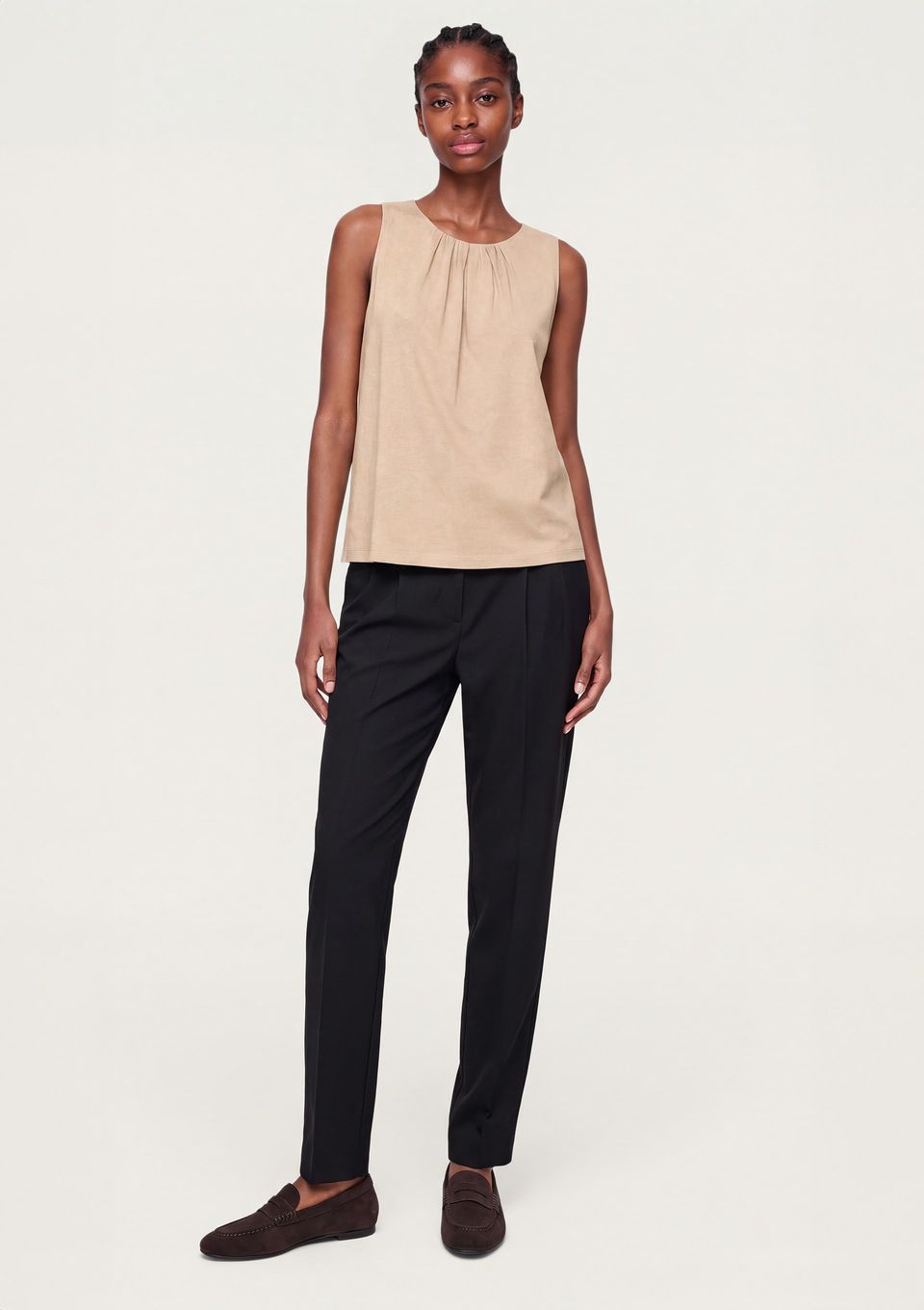 Calca Feminina Alfaiataria Slim - Preto