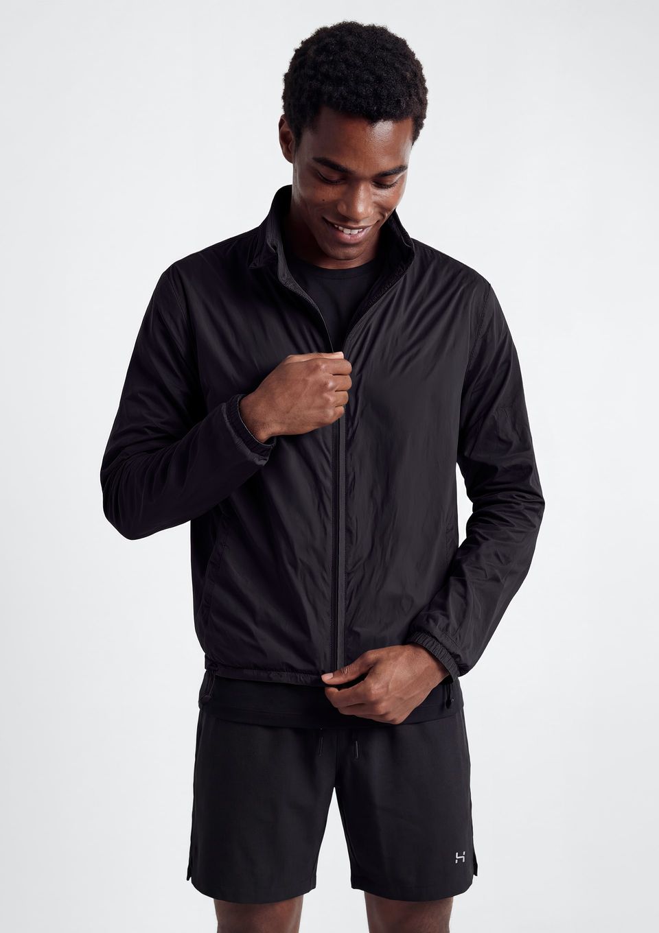 Jaqueta Esportiva Masculina Dupla Face - Preto