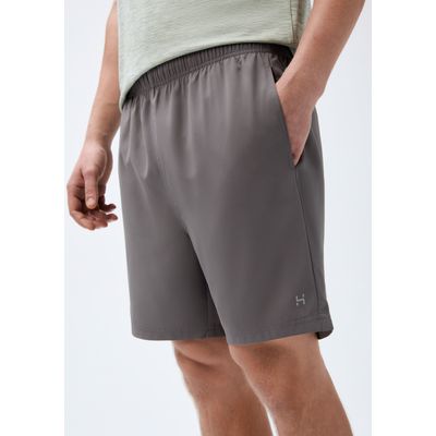 Bermuda Básica Esportiva Masculina - Cinza
